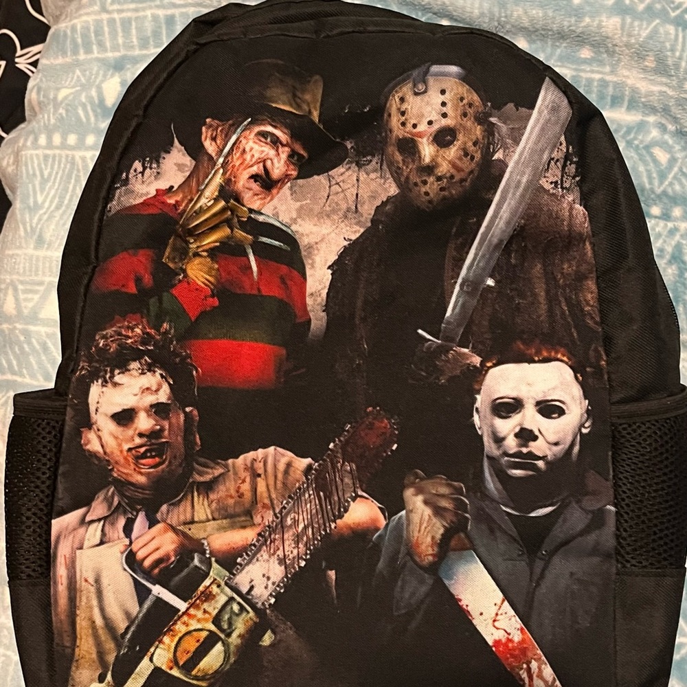 Horror movie backpack